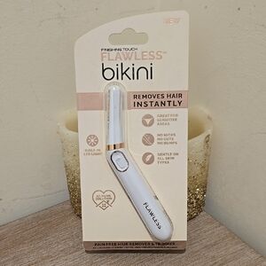 NEW Flawless Bikini Hair Remover White and Gold